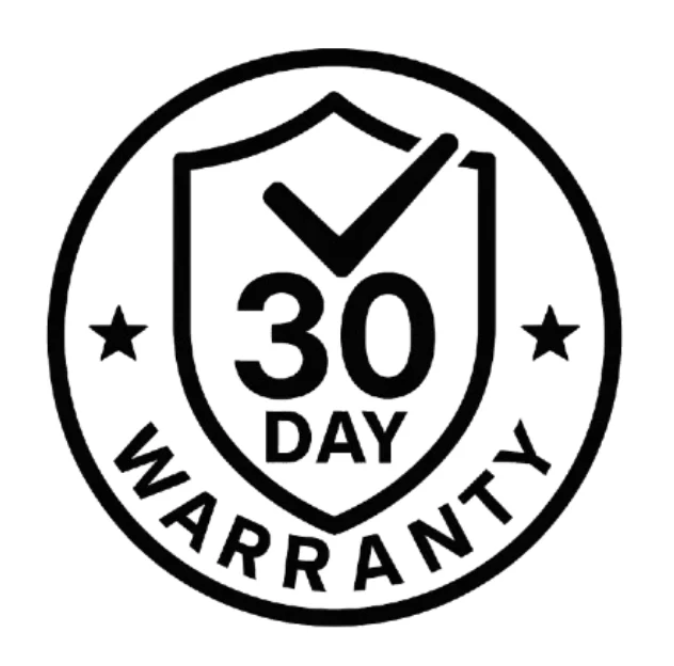 + 30-Day Warranty