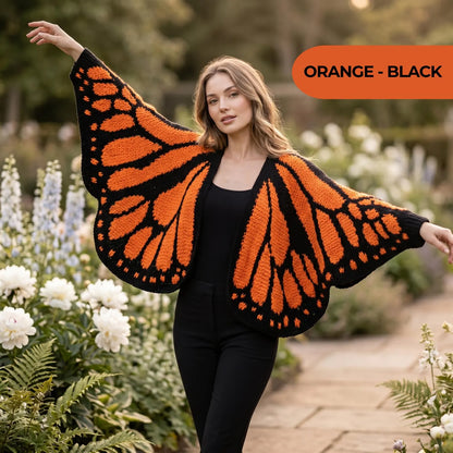 Handmade Butterfly Cardigan